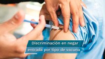 Restringir a viajeros por tipo de vacuna es discriminación, advierte la OPS