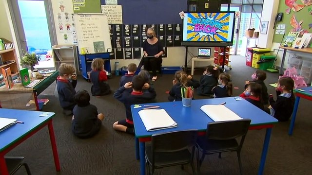 New data suggests a staggered return to school is the best way to keep students COVID safe