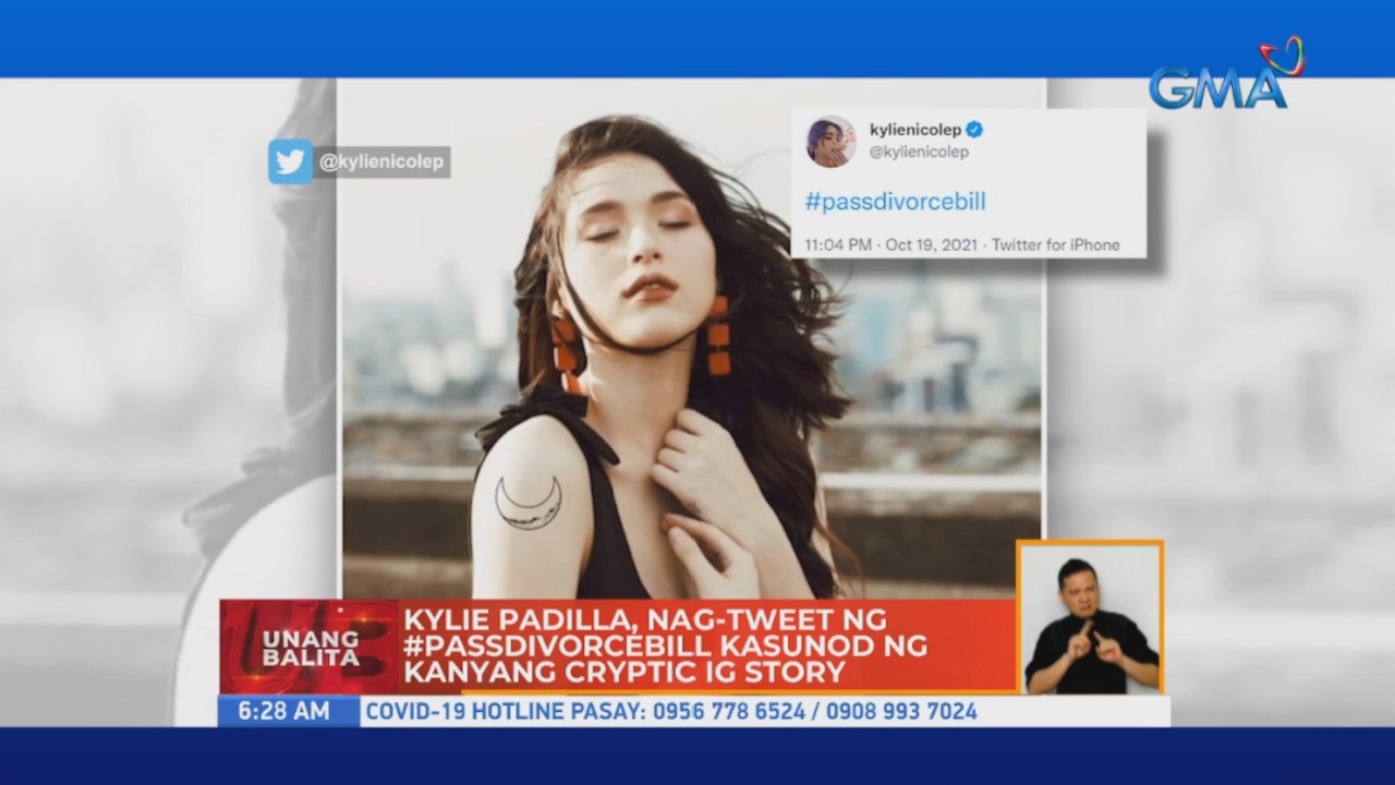 Kylie Padilla, nag-tweet ng #passdivorcebill kasunod ng kanyang cryptic IG story | UB