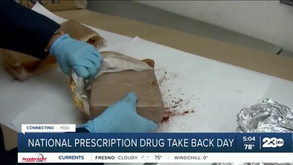 National prescription drug take back day