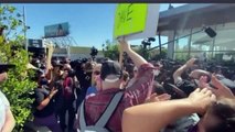 Netflix Walkout Because of Dave Chappelle Special About Transgender, Protester Footage VS Dave Supporters