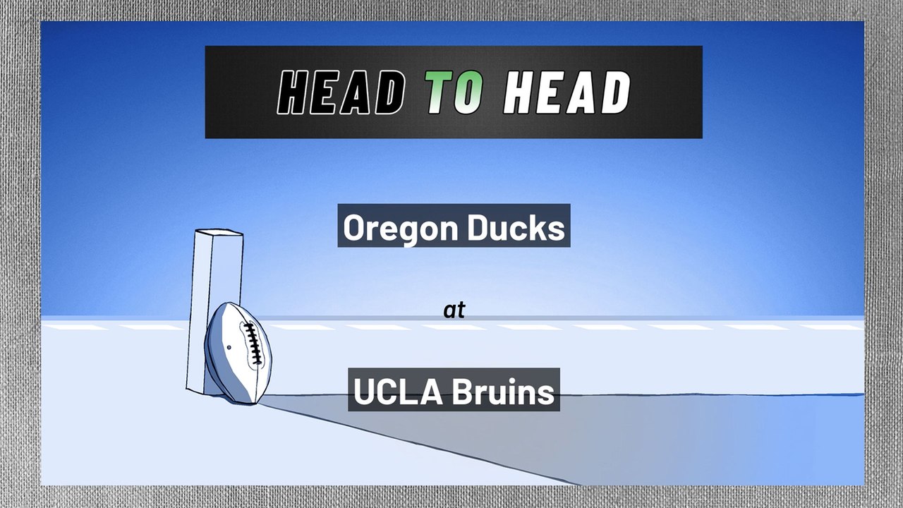 Oregon Ducks at UCLA Bruins: Spread