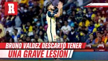 Bruno Valdez descartó lesión grave tras el juego vs Santos