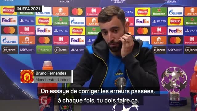 Groupe F - Bruno Fernandes : Ne pas refaire les mêmes erreurs contre Liverpool