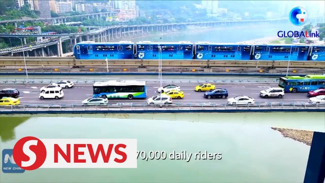 China's Chongqing wows Canadian YouTuber with rail network