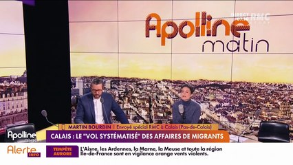 RMC chez vous : Calais, le "vol systématisé" des affaires de migrants - 21/10