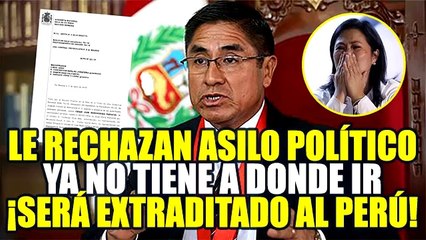 CÉSAR HINOSTROZA: JUSTICIA ESPAÑOLA RECHAZÓ SOLICITUD DE ASILO POLÍTICO A EXJUEZ SUPREMO