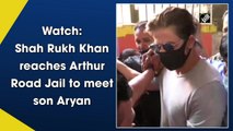 Shah Rukh Khan reaches Arthur Road Jail to meet son Aryan