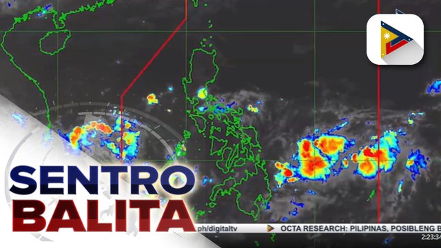 PTV INFO WEATHER | ITCZ, nakaaapekto sa Visayas at Mindanao; northeasterly surface windflow, iiral sa extreme northern Luzon