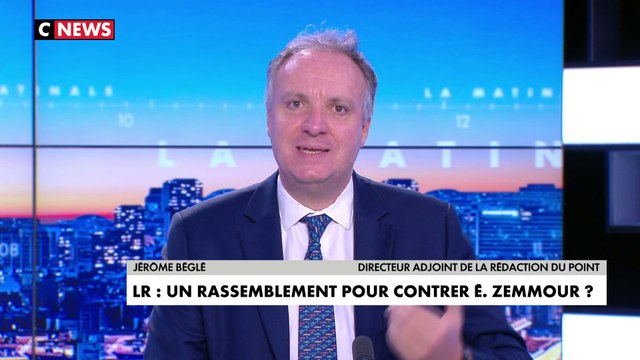 L'édito de Jérôme Béglé : «LR, un rassemblement pour contrer Éric Zemmour ?»