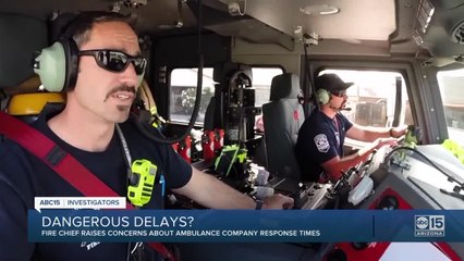 Prescott area fire, ambulance company feud over response times