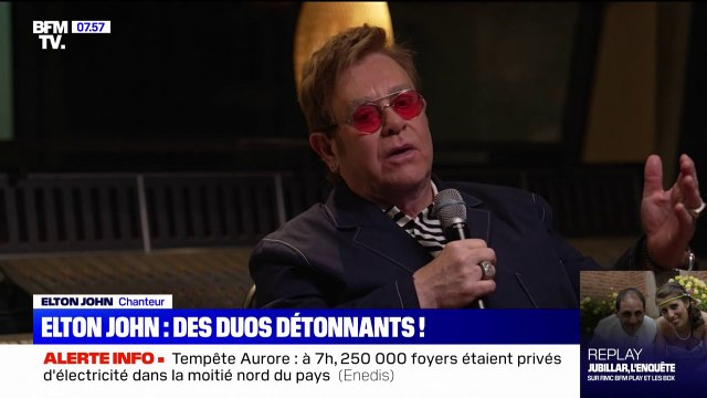 Elton John sort vendredi The Lockdown Sessions , un album de duos étonnants
