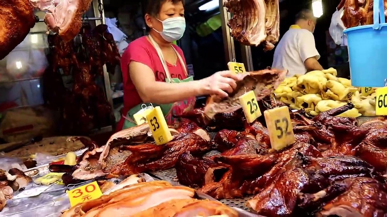 Street Food || Asian Street Food Roasted Pork Roasted Ducks YUMMY .
