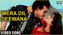Mera Dil Deewana - Video Song Taqdeerwala 1995 Venkatesh And Raveena Tandon Alka Yagnik Hits