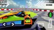 Jet Formula Car Stunt Games ORANGE CAR Mega Ramp Car Games / Android GamePlay #4