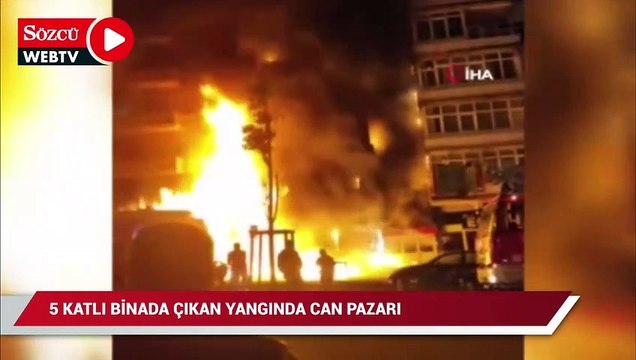 Yanan evlerini gözyaşları içerisinde izlediler