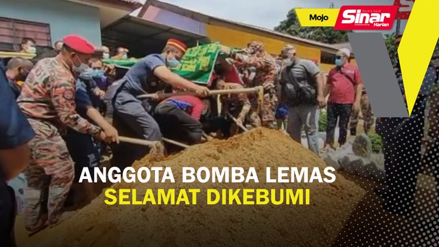 Anggota bomba lemas selamat dikebumi