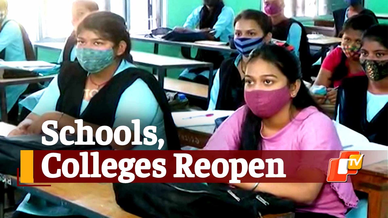 Offline Classes For Class 11 Students Begin In Odisha