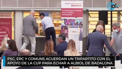 PSC, ERC y Comuns acuerdan un tripartito con el apoyo de la CUP para echar a Albiol de Badalona