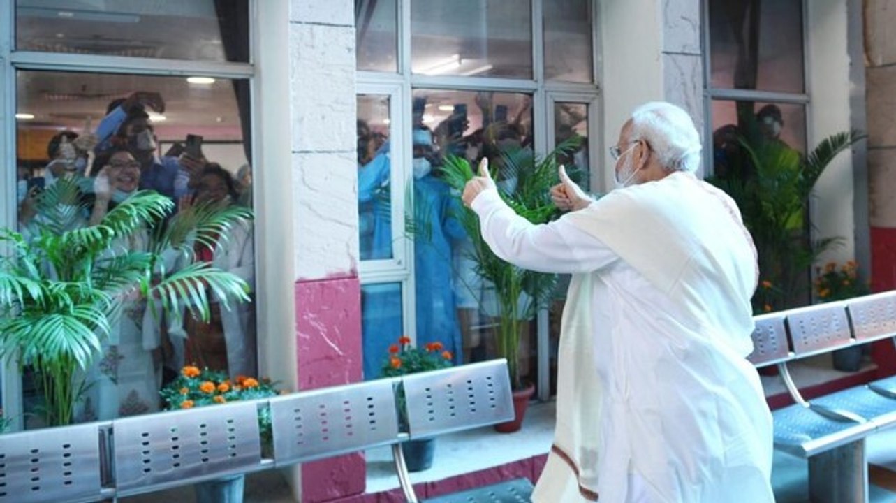 Triumph of science, enterprise & spirit: PM Modi on achieving 100 crore Covid-19 vaccine milestone