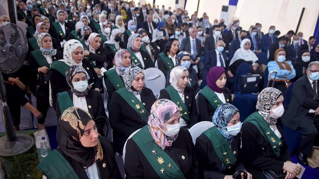Las mujeres acceden a los órganos judiciales de Egipto