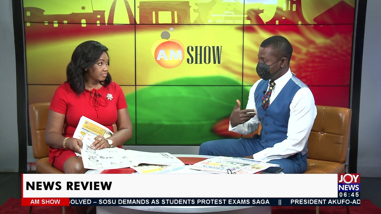 AM Show Newspaper Headlines on JoyNews (21-10-21)