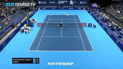 Davidovich Fokina Surmonte la Défaite pour Battre Cristian Garín en Quarts à Anvers 🎾