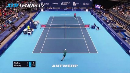 Anvers - Murray vient à bout de Tiafoe