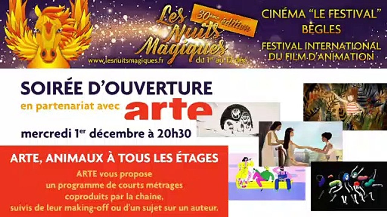 Soirée d'ouverture ARTE, Animaux à tous les étages