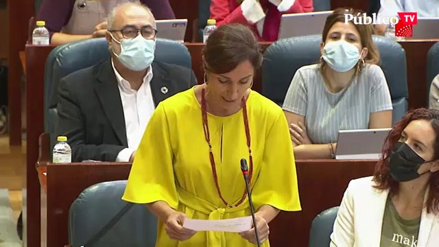 El repaso de Mónica García a Ayuso: Es usted la mayor enemiga de las familias de esta región