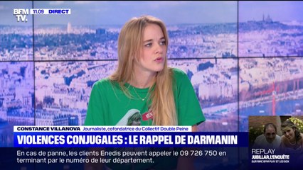 Constance Villanova, cofondatrice du collectif Double Peine: "On est pas contre la police, on mesure juste le fait qu'il y a un énorme problème de formation"