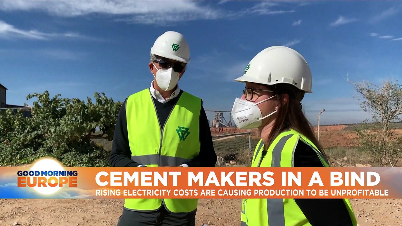 Europe's energy crisis: Soaring electricity prices put strain on cement factory