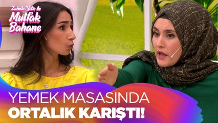 Esra ve Hasret birbirine girdi! - Zahide Yetiş ile Mutfak Bahane 20 Ekim 2021