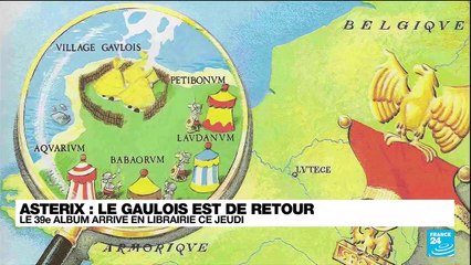 Astérix de retour en librairie : "l'humour", la priorité de D.Conrad et J-Y. Ferri