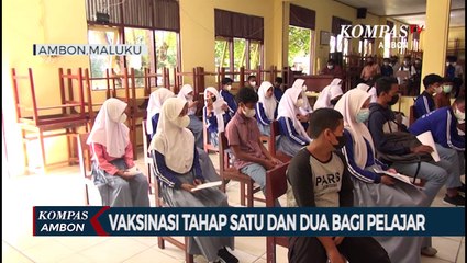 Binda Maluku Fokus Vaksinasi Tahap 1 Dan 2 Bagi Pelajar