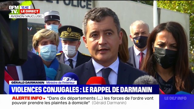 Gérald Darmanin: À ma connaissance, il y a moins de 200 policiers et gendarmes qui ont été condamnés pour violences conjugales