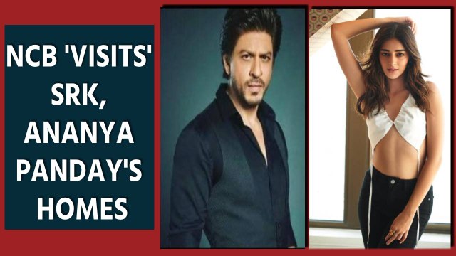 NCB 'visits' SRK, Ananya Panday's homes; conducts raids in Andheri