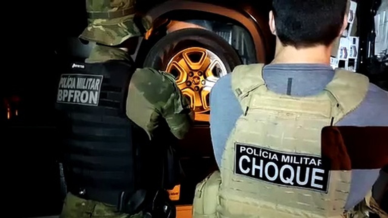 BPFron apreende carga de cigarros contrabandeados avaliada em R$ 280 mil