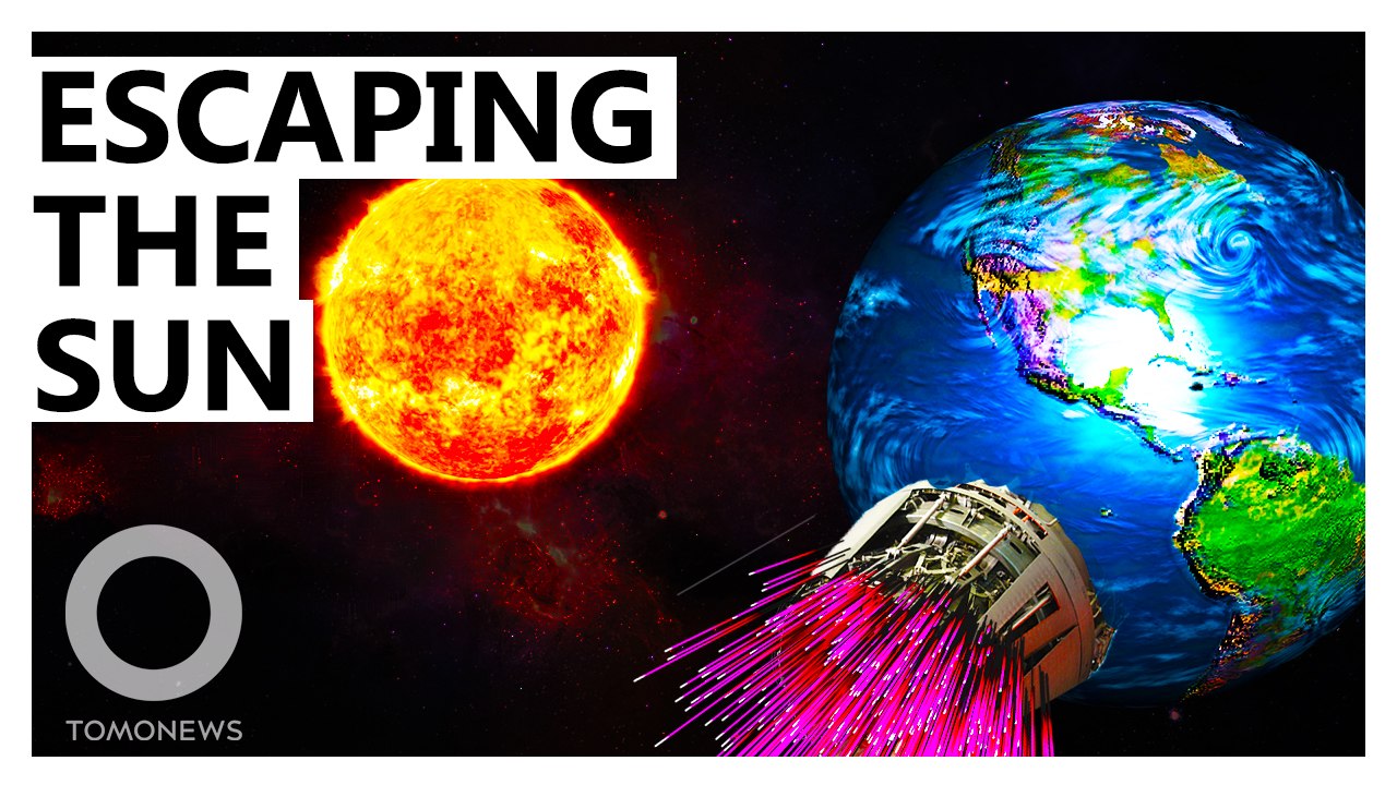 Earth Should Be Fitted With a Thruster to Escape The Sun.