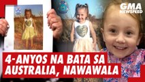 Four-year-old girl missing in Australia | GMA News Feed