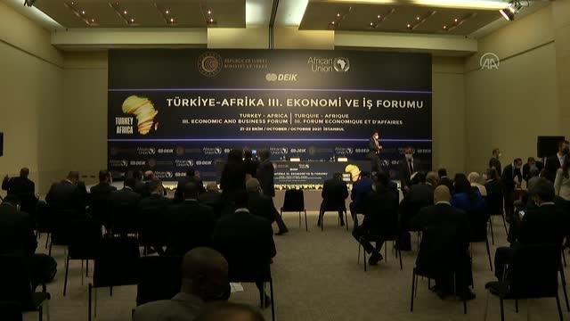 Son dakika haberi | Ticaret Bakanı Muş, Türkiye-Afrika 3. Ekonomi ve İş Forumu'nda konuştu