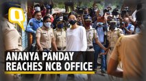 Mumbai Drugs Case | Ananya Panday Arrives at the NCB Office After NCB Officials Visited Her House
