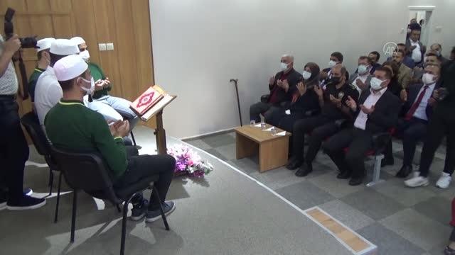 KAHRAMANMARAŞ - Şehit polis memuru Barış Göl adına yaptırılan kütüphane açıldı