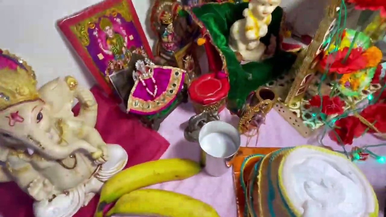 janmashtami celebrations####Verma family