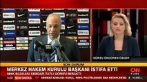 Son dakika... MHK Başkanı Serdar Tatlı istifa etti