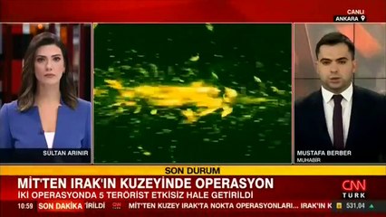 MİT Metina'da 5 teröristi etkisiz hale getirdi