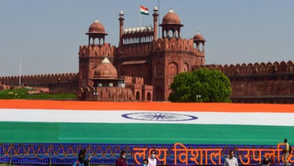 100 crore vaccinations done, celebrations at Red Fort