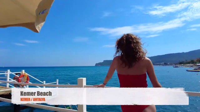 ANTALYA Kemer Beach Walking Tour (FOLLOW ME PLEASE)