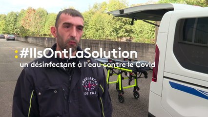 En Alsace, une société met au point une solution désinfectante sans alcool mais efficace contre le Covid