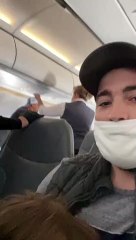 Airplane Passenger Disrespectfully Rants About Masks